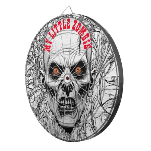 Mijn kleine zombie dartbord (Voorkant Rechts)