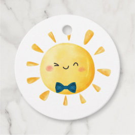 Mijn kleine zonnestraal eerste verjaardag bedankjes labels