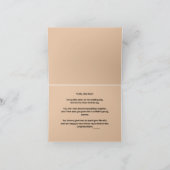 Mijn kleine zusje trouwdag kaart (Binnen)