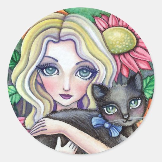 Mijn kleine zwarte - Sticker (Voorkant)