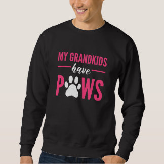 Mijn kleinkinderen hebben een hond van de pood oma trui