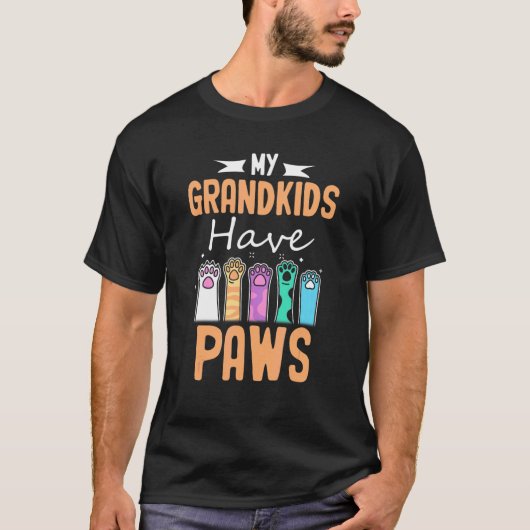 Mijn kleinkinderen hebben pokken met een hond groo t-shirt (Voorkant)