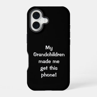 Mijn kleinkinderen maakten mijn.. telefoonhoesje iPhone 16 hoesje