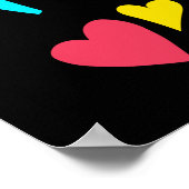 Mijn kleinkinderen maken mijn hart gelukkig: oma G Poster (Hoek)