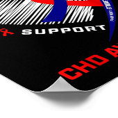 Mijn kleinkinderen vechten tegen mijn hart- en vaa poster (Hoek)