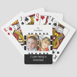 Mijn kleinkinderen vinden het heerlijk om een opa  pokerkaarten