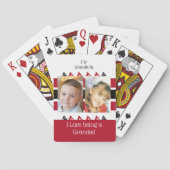 Mijn kleinkinderen vinden het heerlijk om een opa  pokerkaarten (Achterkant)
