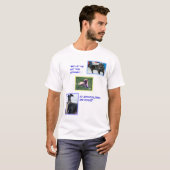 Mijn kleinkinderen zijn honden? t-shirt (Voorkant volledig)