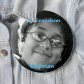 Mijn kleinzoon, Cayman Ronde Button 6,0 Cm (In situ)