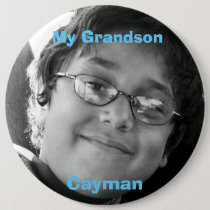 Mijn kleinzoon, Cayman Ronde Button 6,0 Cm