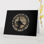 Mijn kleinzoon heeft jouw achterpoot leger Mimi. Kaart (Gele Bloem)