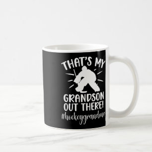 Mijn kleinzoon hockey oma ijshockey speler groot koffiemok