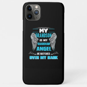 Mijn kleinzoon is mijn Guardian Angel Case-Mate iPhone Case