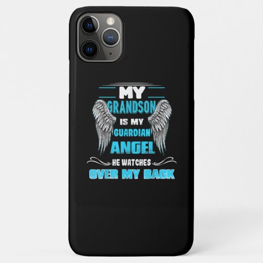 Mijn kleinzoon is mijn Guardian Angel Case-Mate iPhone Case (Achterkant)