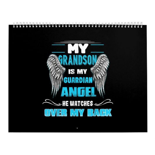 Mijn kleinzoon is mijn Guardian Angel Kalender (Hoes)