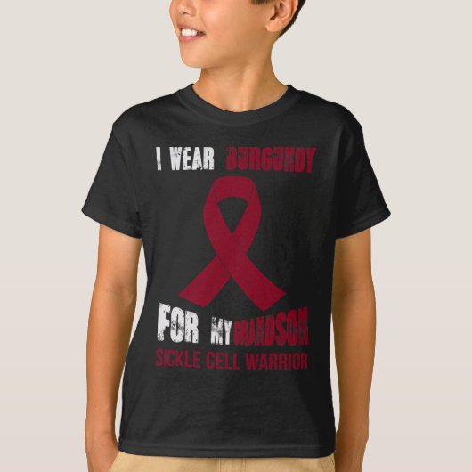 MIJN KLEINZOON - MIJN STRIJDER TEGEN SICKLE CELL T-SHIRT (Voorkant)