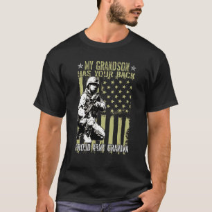 Mijn kleinzoon Soldaat heeft je achterkamertjesleg T-shirt