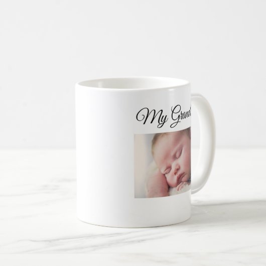 Mijn kleinzoon Specialized Photo Coffee Mok (Voorkant rechts)