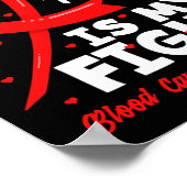 Mijn kleinzoons gevecht is mijn gevecht tegen bloe poster (Hoek)