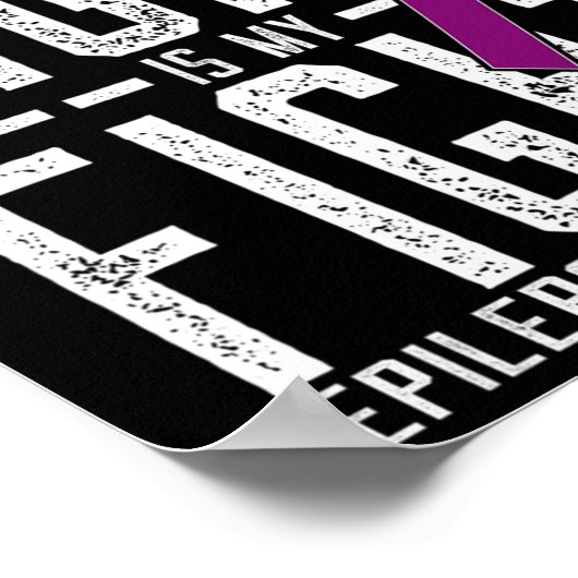 Mijn kleinzoons gevecht is mijn gevecht tegen epil poster (Hoek)