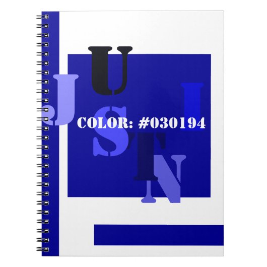 Mijn kleur notitieboek (Voorkant)