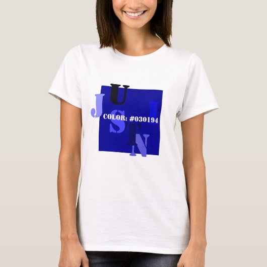 Mijn kleur T-Shirt (Voorkant)