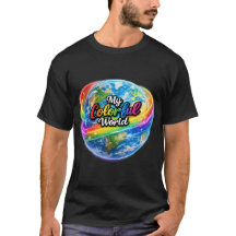 Mijn Kleurrijke Wereld Regenboog T-Shirt – Levendi