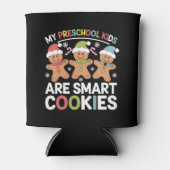 Mijn kleuterschool Kinderen zijn Smart Cookies Tea Blikjeskoeler (Voorkant)