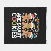 Mijn kleuterschool Kinderen zijn Smart Cookies Tea Fleece Deken (Voorkant (Horizontaal))