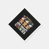 Mijn kleuterschool Kinderen zijn Smart Cookies Tea Servet (Hoek)