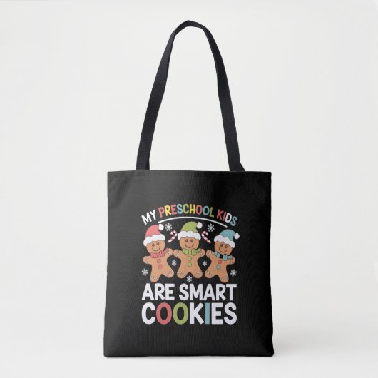 Mijn kleuterschool Kinderen zijn Smart Cookies Tea Tote Bag (Voorkant)