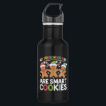 Mijn kleuterschool Kinderen zijn Smart Cookies Tea Waterfles<br><div class="desc">Mijn voorschoolse Kinderen zijn Smart Cookies kerstcadeautjes voor leraren</div>