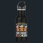 Mijn kleuterschool Kinderen zijn Smart Cookies Tea Waterfles<br><div class="desc">Mijn voorschoolse Kinderen zijn Smart Cookies kerstcadeautjes voor leraren</div>