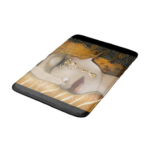 Mijn Klimt Serie : Goud Badmat (Gekanteld)