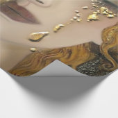 Mijn Klimt Serie: Goud Cadeaupapier (Hoek)