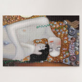 Mijn Klimt Serie : Moeder en kind Legpuzzel (Horizontaal)
