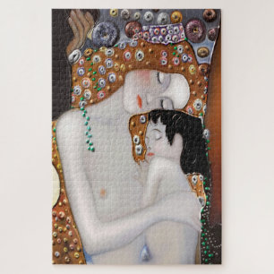 Mijn Klimt Serie : Moeder en kind Legpuzzel