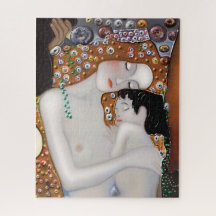 Mijn Klimt Serie : Moeder en kind
