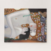 Mijn Klimt Serie : Moeder en kind Legpuzzel (Horizontaal)