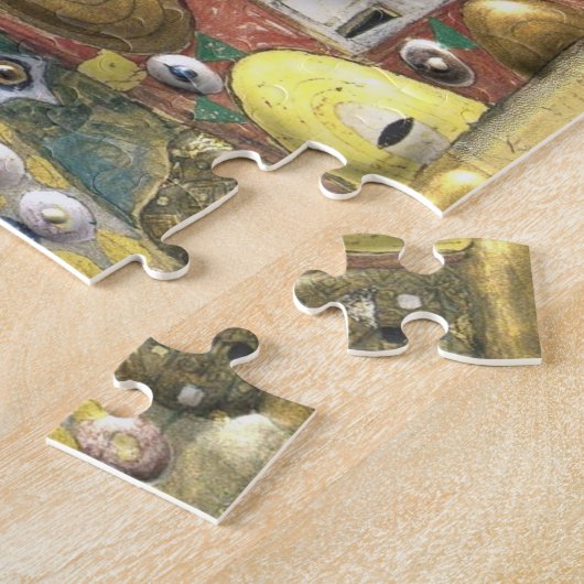 Mijn Klimt Serie: Omhels Legpuzzel (Zijkant)