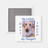 , Mijn kluisje, Mijn Dingen!!!, Dont, TOUCH Magneet (Voorkant / Achterkant)