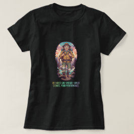 Mijn knieën zijn vintage geweldige verhalen slecht t-shirt