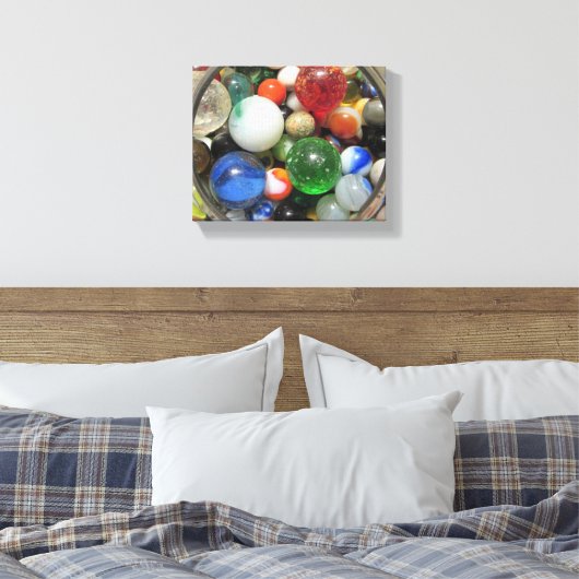 Mijn knikkers verliezen canvas afdruk (Insitu (Slaapkamer))