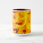 Mijn koffie is altijd heet Grappig Mok (Midden)