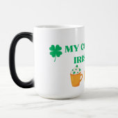 MIJN KOFFIE IS OOK IRISH. ONTWERP DAG PADDY MAGISCHE MOK (Links)