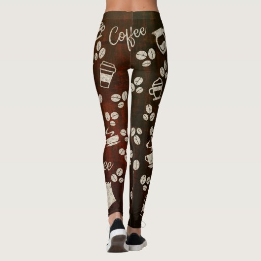 Mijn koffie - Leggings (Achterkant)