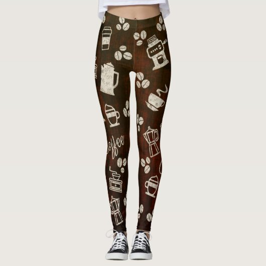 Mijn koffie - Leggings (Voorkant)
