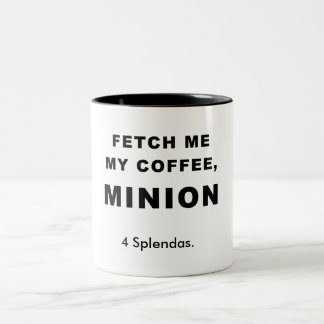 MIJN KOFFIE, MINION TWEEKLEURIGE KOFFIEMOK