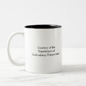 Mijn koffie-Mok van mijn eigen Tweekleurige Koffiemok (Links)