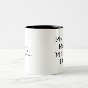 Mijn koffie-Mok van mijn eigen Tweekleurige Koffiemok